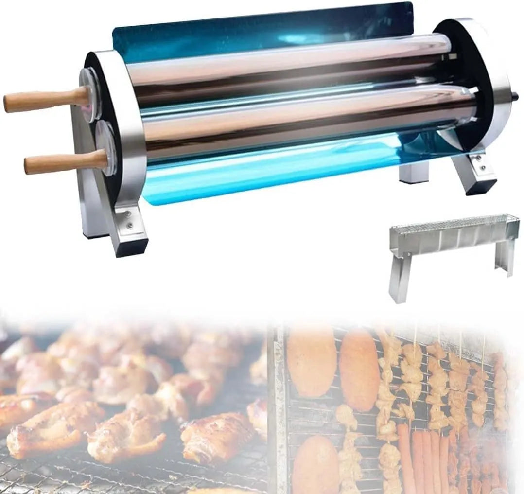 Outdoor Solar Cooker, Solar Barbecue Stove, Draagbare Parabolische Solar Cooker, Camping Fuel Free Fornuis Fornuis, voor kamperen of wandelen