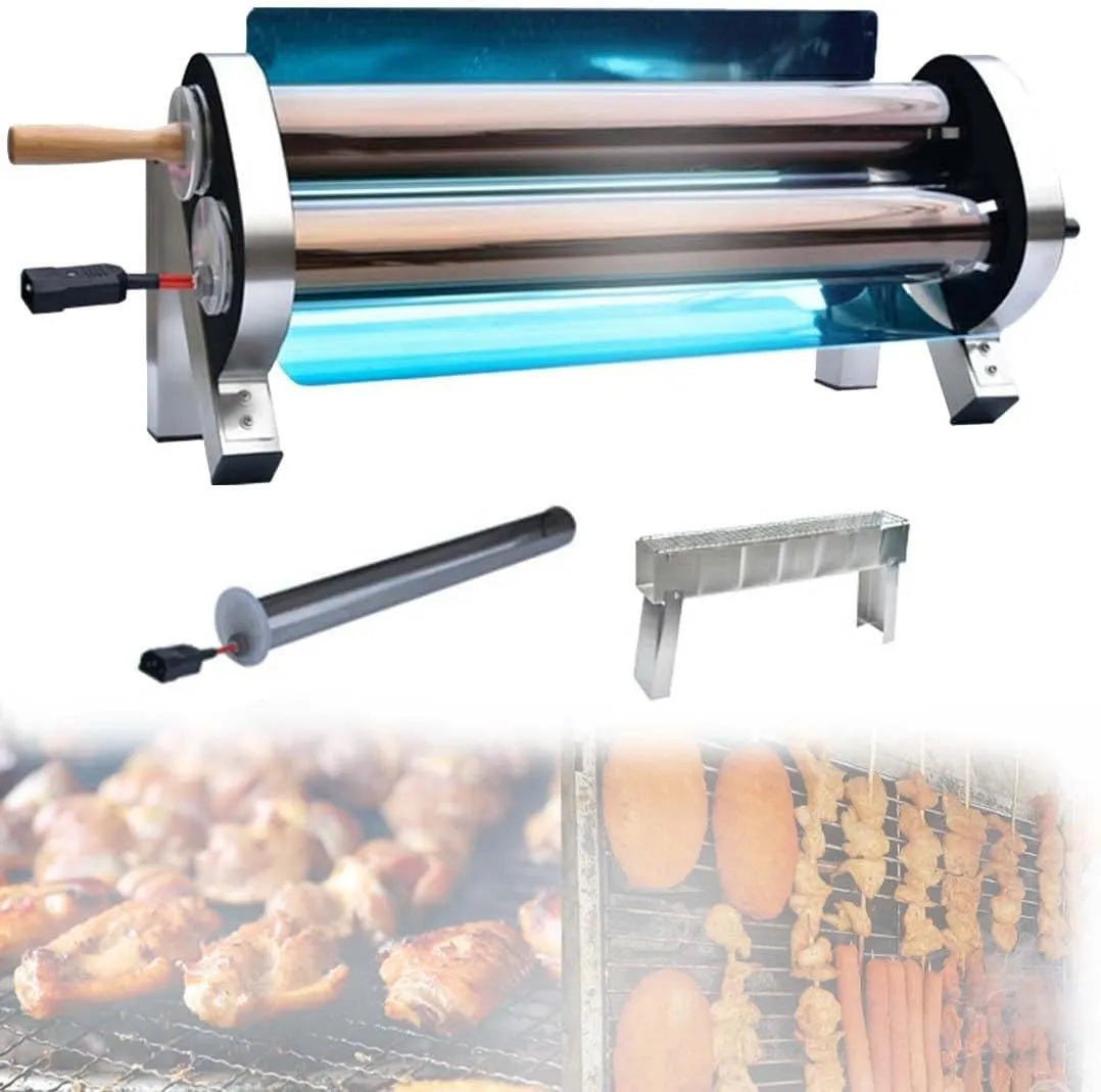 Outdoor Solar Cooker, Solar Barbecue Stove, Draagbare Parabolische Solar Cooker, Camping Fuel Free Fornuis Fornuis, voor kamperen of wandelen