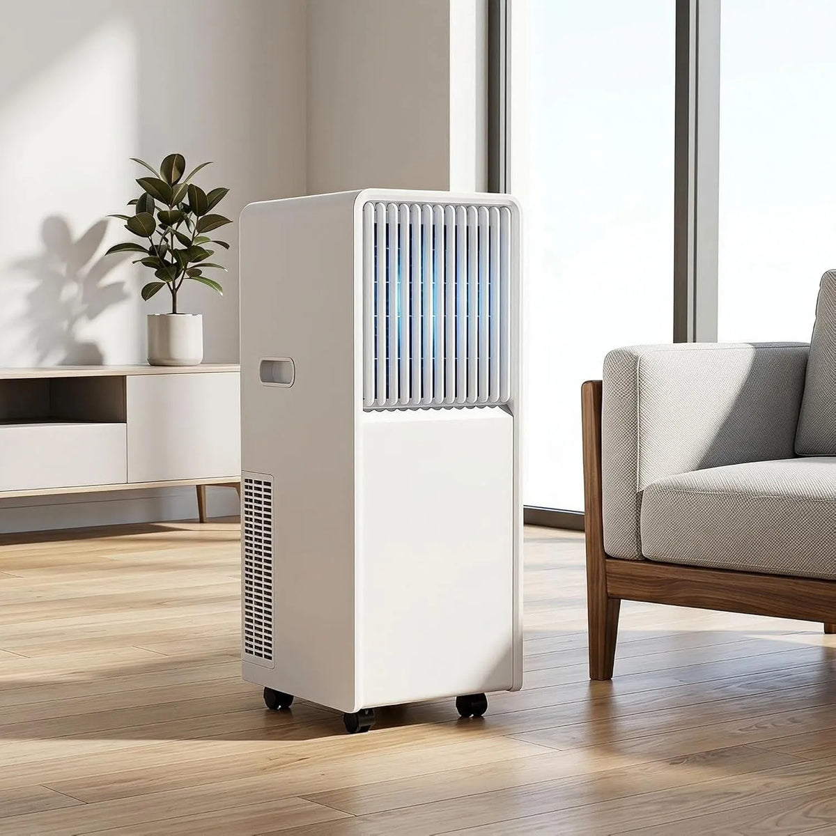 24H airconditioner, 12000 BTU, 14000 BTU, timer, stille werking, koeling met temperatuur- en ventilatorregeling