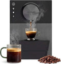 Cecotec koffiemachine, 1350 W, 19 bar, Cremmaet Cube Compact koffiezetapparaat, thermoblock-systeem, touch-bedieningspaneel