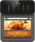 Airfryer, Aanrechtoven Combinatie Familieformaat 2 Bakroosters 0°C–200°C