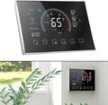 BHP-8000 thermostaat, 4.3 Inch, wifi-bediening, Slimme Voor Thuis WiFi, Warmtepomp Kamer, 4.3 Inch Full Color Screen, Programmeerbare Digitale