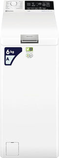 Electrolux EW7T336A wasmachine, 890 mm, 600 x 400 x 890 mm, digitaal display, stoomfunctie, 700 met bovenlader, led-display met touch-control