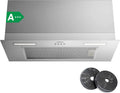 CBCF003 CBCS6926A A afzuigkap, 60 cm, 3 standen, CIARRA +++ Inbouw, warme led-verlichting, met actieve koolfilter