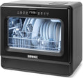 Duronic DW10 BK vaatwasser, 1050W, automatische programma's voor servies