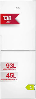 Amica KGC 384 koel-vriescombinatie, 110 W, 148 cm, aparte koel- en vrieszones