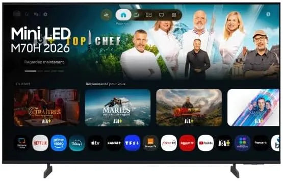 Samsung TU43M70HAUXXC Smart TV, beeldscherm met netwerk- en multimediafuncties