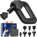 D6 Pro massagepistool, digitaal display, Bob and Brad Massage Gun met 16mm Amplitude, 7 Vervangbare Massagekoppen en OLED Scherm