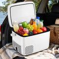 Koelkast, 12v Auto-, 18l/19qt Draagbare Elektrische Koelbox, Geen Ijs Nodig, Elektrische Koelbox Voor In De Auto Met Led-Touchbediening
