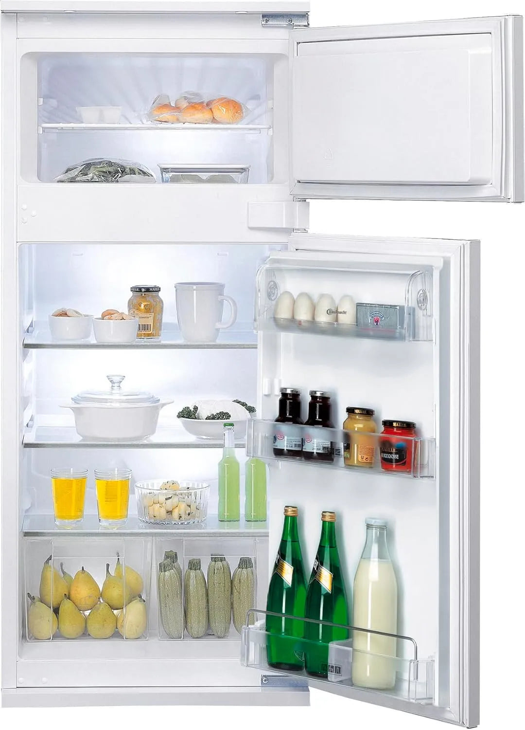 Bauknecht KGITN 18MMF3 koel-vriescombinatie, 34 dB, invertermotor, stille werking, Inbouw-, Total NoFrost, Multi Fresh Box, Zen-inverter-compressor