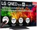 LG 55QNED81B6A.AEU Smart TV, 55' QNED MiniLED 4K UHD, beeldscherm met netwerk- en multimediafuncties
